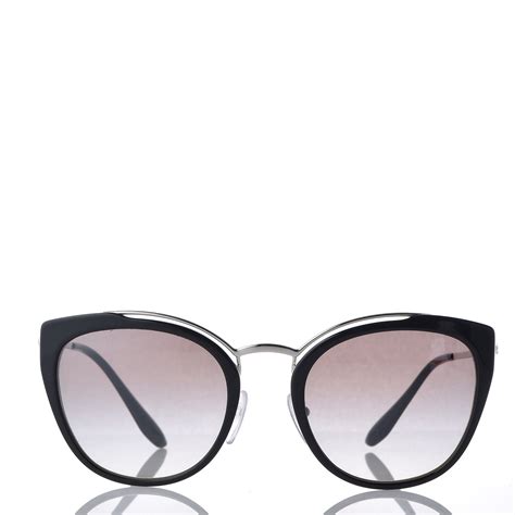 PRADA Cat Eye Sunglasses SPR 20U Black 